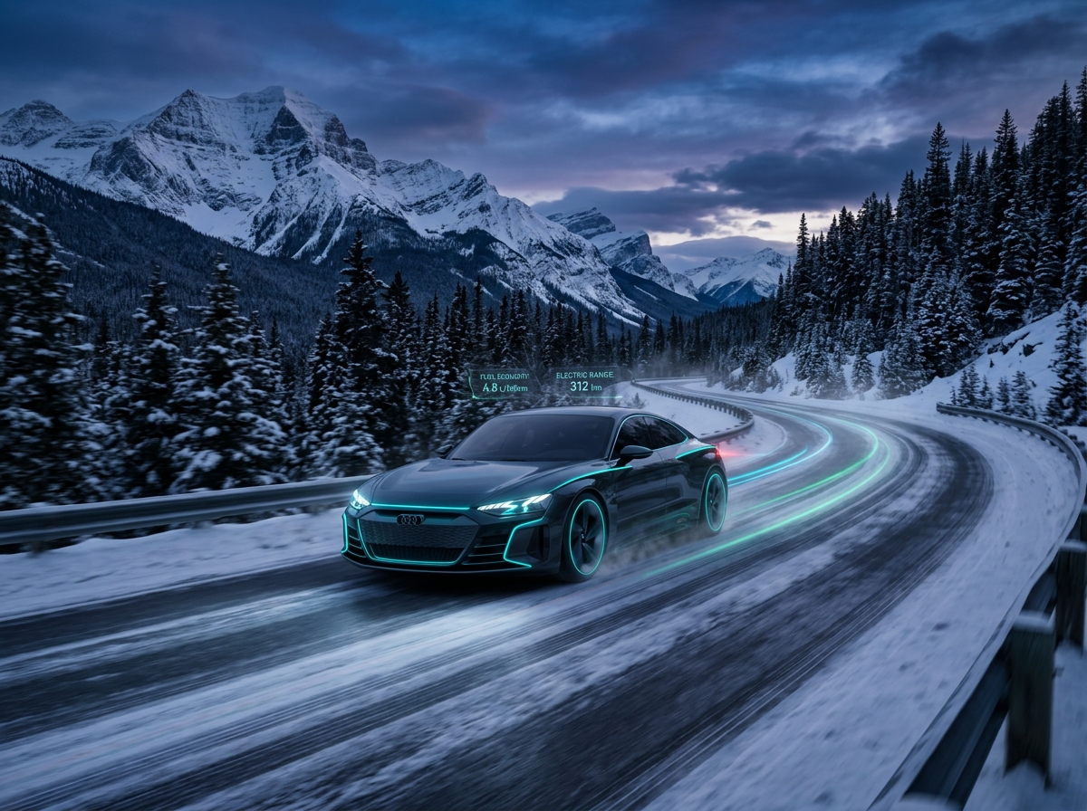Canadian EV and Hybrid Winter Testing in the Rocky Mountains